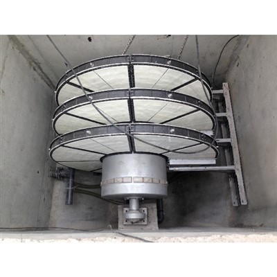 مرشح القرص الدوار